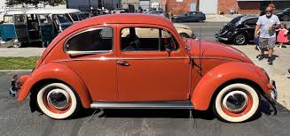 Image result for Coral Red 1950 Beetle