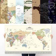 正品韩国indigo欧式复古牛皮纸世界地图客厅装饰挂图地图挂画摆设 淘宝网 map paper vintage world maps world m