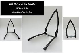 Corbin comfort is now available for honda's radical chopper! Honda Fury Sissy Bar 12 Matte Black Ebay