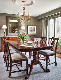 Oak dining set a 7 piece traditional white and natural wooden dinette table with 6 chairs which is the best kitchen or living room solution guaranteed country rustic room furniture sets for 6 on sale 4.5 out of 5 stars 28 20 Fantastic Traditional Dining Room Interiors That Sparkle With Elegance Homesthetics Inspiring Ideas For Your Home