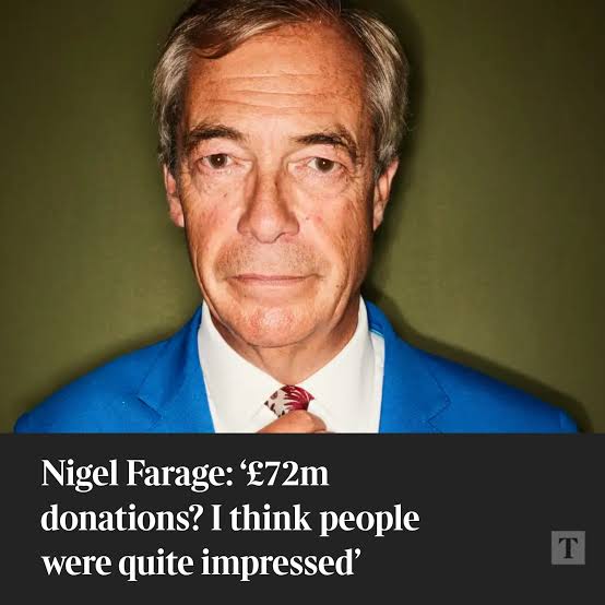 It is lunchtime and Nigel Farage — one gin and tonic down and a glass of wine in hand — is reflecting on the confounding results of his full-body health MOT. “How