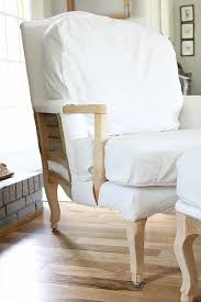After Finding A Gorgeous Bergere Chair On A Buy Sale Trade Group For 50 Jen Noting Grace Creates A Dropcloth Deconstructed Chair Chair And Ottoman Chair