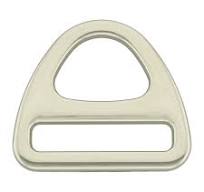 Triangle Buckle – Nickel Plated: 50 mm