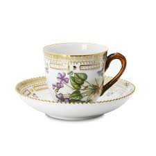 He sure cleaned your plow. Royal Copenhagen Royal Copenhagen Flora Danica Coffee Cup Saucer