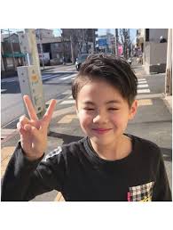 前髪かきあげキッズスタイル l011309723 ヘアーメイク ラウラ hair make raura のヘアカタログ ホットペッパービューティー キッズスタイル かきあげ前髪 スタイル