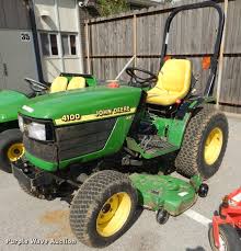 The system transfers power from the engine to the hydraulic pumps. John Deere 4100 Tractor In Overland Park Ks Item Eu9114 Sold Purple Wave