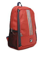 Buy Fila Unisex Red Black Sentinel Backpack Accessories For Unisex Backpack Bags Backpacks Women Handbags