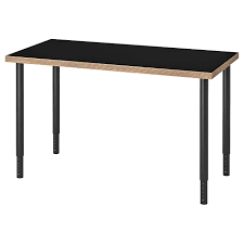 Linnmon Olov Tisch Schwarz Sperrholz Ikea Osterreich In 2020 Ikea Ikea Table Furniture Prices