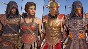 Assassin's Creed : Odyssey - All Armor Sets and Outfits Showcase - (All  DLC) - YouTube
