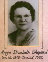Angie Elizabeth Shepard Mann (1893-1942)