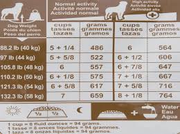 45 Rigorous Rottweiler Food Chart