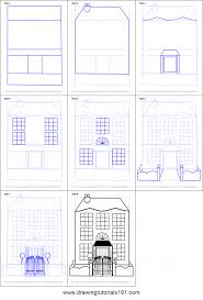 Now you have enough guide lines to draw the steps. How To Draw A Mansion Printable Step By Step Drawing Sheet Drawingtutorials101 Com