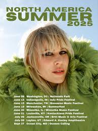 Excited to be performing all throughout this summer, seeing all of you. I  can't wait! More information for each show is