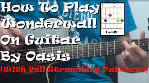 In This Video You Ll Learn How To Play The Classic Song Wonderwall On Guitar Lots Of Learning Her Guitar For Beginners Guitar Lessons Songs Wonderwall Chords