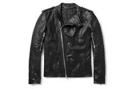 Balmain Full Grain Leather Biker Jacket Mens Designer Leather Jackets Designer Leather Jackets Leather Jacket Men