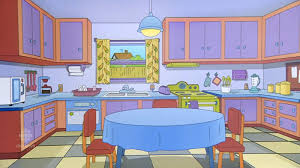 Brilliant Simpsons Fans Renovate Kitchen To Look Just Like Marge S Kitchen Cartoon The Simpsons Living Room Sets