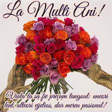Fie ca ziua ta de nastere sa iti aduca bucurie infinita si multe amintiri pretioase! La MulÅ£i Ani De Ziua Ta Rubinul Iubirii Happy Birthday Rose Birthday Roses Merry Christmas Animation