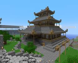 Chinese and japanese architecture are the main focus in this build. House Japanese Minecraft Builds Novocom Top