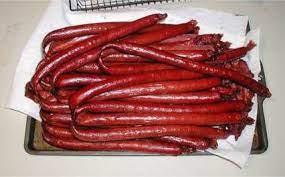Jaegers Beef Sticks Bradley Smoker North America Beef Snack Stick Recipe Smoked Food Recipes Deer Recipes