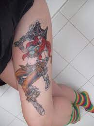 My Miss Fortune tattoo, two thirds of the way done #missfortune #tattoo  #anime #leagueoflegends | Tattoos, Miss fortune, Animal tattoo