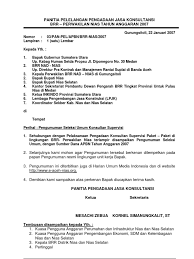 Agil wara putrakontraktor dan perdagangan umumjl. Surat Penawaran Pengadaan Proyek Jasa Konsultasi