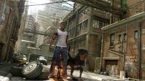 Grand theft auto v artworks & wallpapers. Grand Theft Auto V Franklin Chop Grand Theft Auto Video Games Background Wallpapers On Desktop Nexus Image 2127216