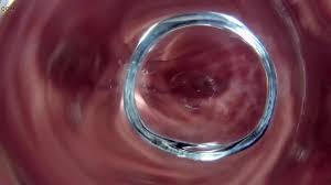 Anal inside look throughout the glass plug