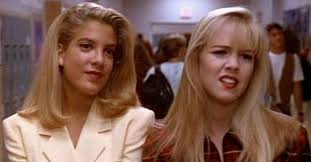 Tori spelling faced down some awkward questions about her finances during a tv interview to promote bh90210. in the reboot of her famous '90s teen drama, beverly hills 90210, spelling plays an exaggerated version of herself, one who struggles to pay her bills. Tori Spelling Throwbacks