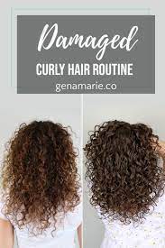 Damage Repair Curly Hair Routine Ft New Curlsmith Strength Products In 2021 Curly Hair Routine Curly Hair Styles Damaged Curly Hair