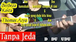 Chord Berbeza Kasta Thomas Arya Malaysia Tanpa Jeda Tutorial Gitar By Darmawan Gitar Youtube