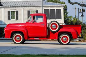 Image result for Light Red 1956 Truck