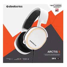 Steelseries introduces arctis 5 dota 2. Steelseries Arctis 5 2019 Edition Rgb Gaming Headset White 61507