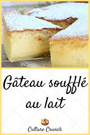 Gateau Souffle Au Lait La Recette Facile En 2020 Recette Recette Facile Gateau