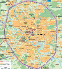 Sankt petersburg, archangelsk, wolgograd, rostow, omsk. Karte Von Moskau Hauptstadt In Russland Welt Atlas De