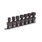 1/2-in Drive Swivel Impact Socket Set, 7-pc, SAE, Cr-Mo MAXIMUM