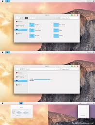 Mac Os X Yosemite Theme For Win7 8 8 1 Skin Pack Theme For Windows 10