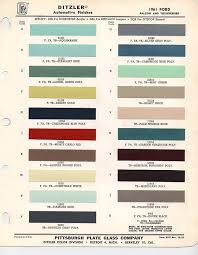 Image Result For What Colors Did The 61 Ford Falcon Van Come