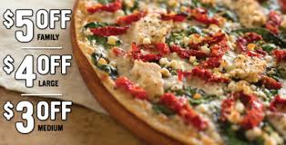 They come in denominations from $10 to $1,000, and can be redeemed either in store or online. Papa Murphy S 5 Off Family Size Pizza Coupon