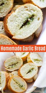 Homemade Garlic Bread In 2020 Homemade Garlic Bread Recipe Recipes Easy Delicious Recipes