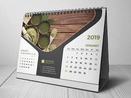 Desk Calendar 2019 Desktop Calendar Design Desk Calendars Desk Calendar Design