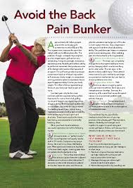 Image result for Golf Injuries