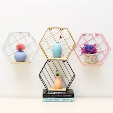 Create an art gallery in your home with vintage art or posters. Diy Wall Mounted Display Shelf Rack Floating Storage Iron Wood Organizer Ebay