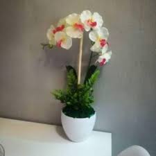 Gubahan bunga dari kedai rm2 eco shop malaysia. Raya Sale Siap Gubah Orkid Cotton 2 Tangkai Shopee Malaysia