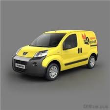Free 3d Model Commercial Van Peugeot