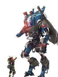 Titanfall 2 Robots Ronin By Marmeleiro212 Titanfall Robot Concept Art Robots Concept