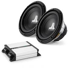 Click on the image to enlarge. Jl Audio Dual 10w0v3 And Jd500 1 Subwoofer Package 10w0v3 4x2 Jd5001
