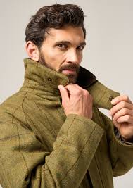 Iona Tweed unbeatable Bunnet Lichen Herringbone Iona