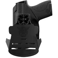 We The People Black Outside Waistband Concealed Carry Owb Kydex Holster Adjustable Ride Cant Retention