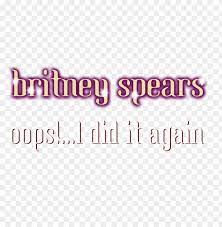 Britney Spears Logo Png Image With Transparent Background Toppng