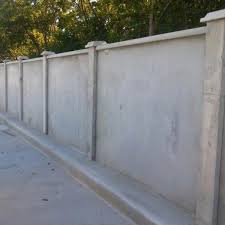 Usually, the fence is ordered in advance of the installation of the concrete, so you'll want to go over this point with the concrete installers. Durable Concrete Fences In Palm Beach County Fl